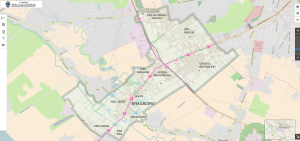 Harta Oras Bragadiru Ilfov