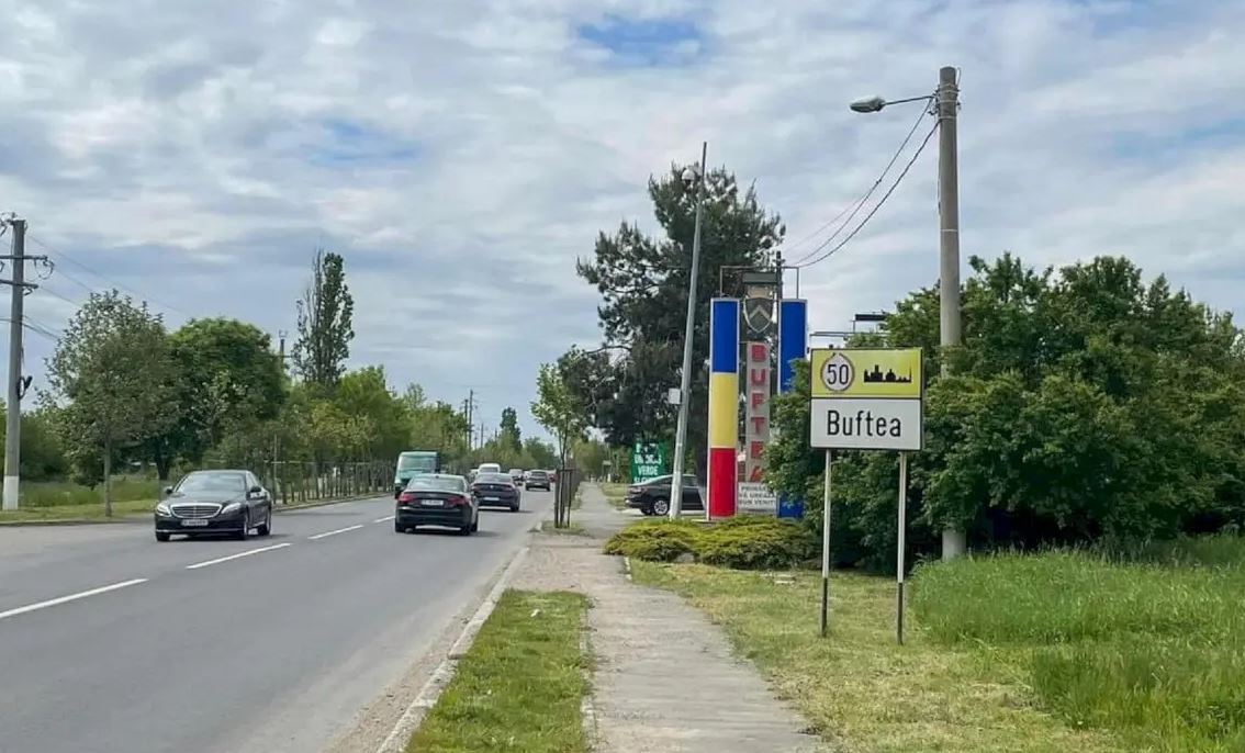 Lucrări intense pe A0 Nord: Asfaltul se toarnă pe Buftea-Corbeanca