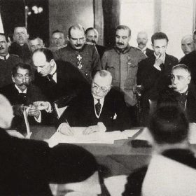 Pacea de la Buftea - Vila Bellu -1918