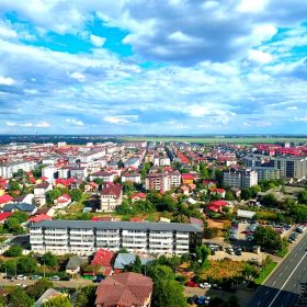 Popești-Leordeni vedere de sus