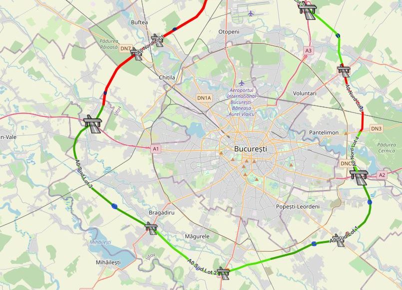 Ziar de Bragadiru - Autostrada A0 București - Centura orașului Bragadiru