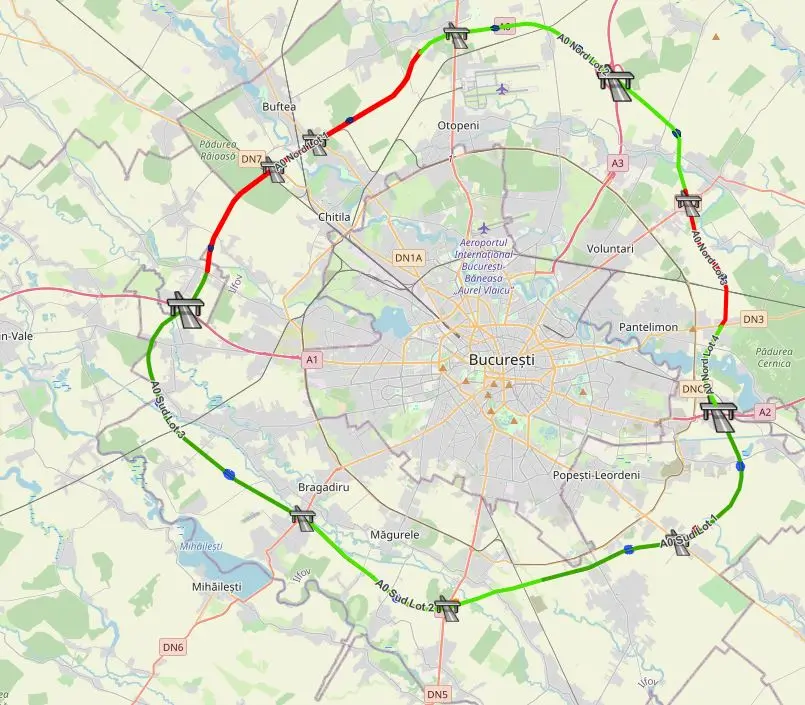 Ziar de Bragadiru - Autostrada A0 București - Centura orașului Bragadiru