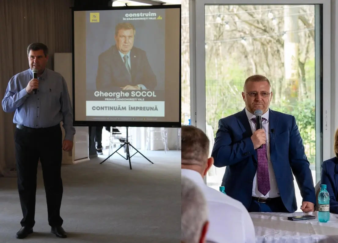 Alegeri locale 2024 - Gheorghe Socol Dragomirești Vale - Petre Ilie oraș Jilava