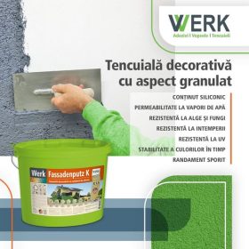 Tencuiala decorativă Fassadenputz
