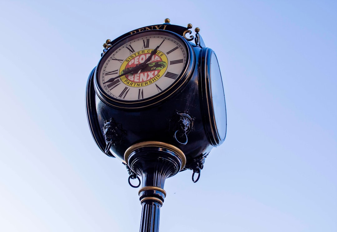 Photo Clock face