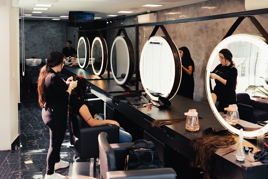Hair salon