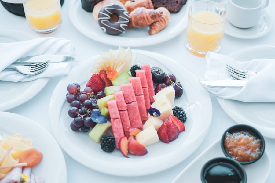 Hotel breakfast