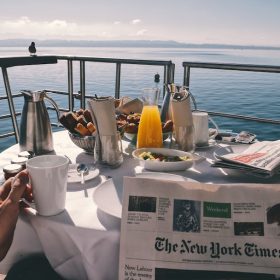 Photo Hotel breakfast