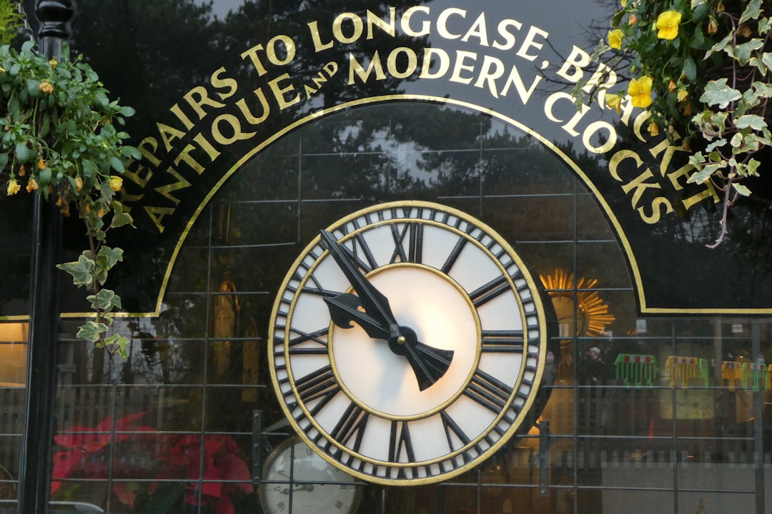 Photo Clock face