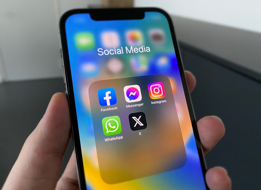 Photo Social media icons