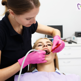Femeie la dentist - Dentist Holiday