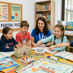 Programele de educație financiară pentru elevi în școlile din Ilfov