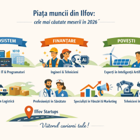 Piața muncii din Ilfov - Cele mai căutate meserii în 2026
