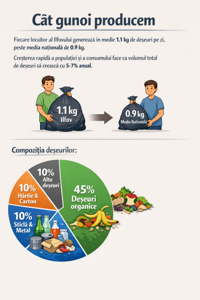 Gestionarea deșeurilor în comunitățile din jurul Bucureștiului