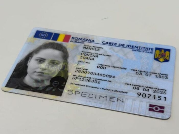 Carte de Identitate CI Ilfov