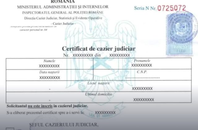 Cazier Judiciar Ilfov