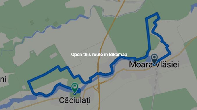 Ciclism pe trasee de toamnă în Ilfov pe vreme uscată de octombrie