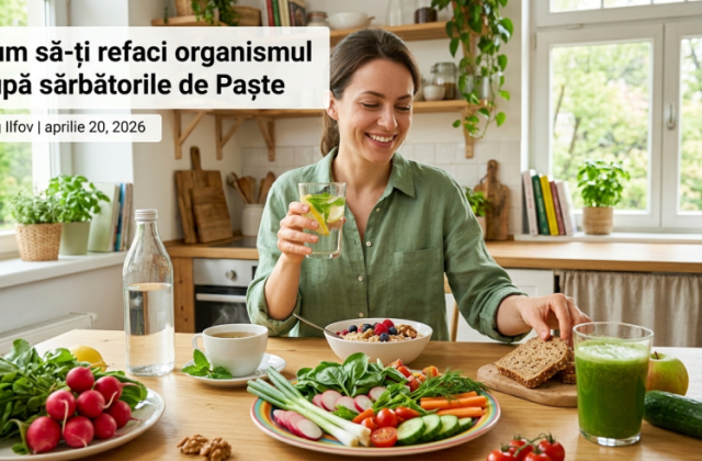 Cum să-ți refaci organismul după sărbătorile de Paște