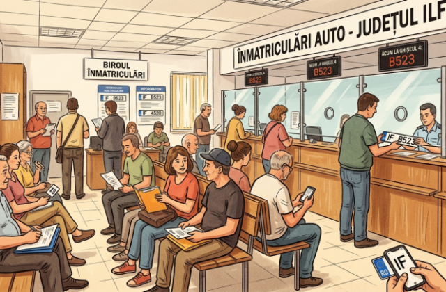 Înmatriculări auto în Ilfov