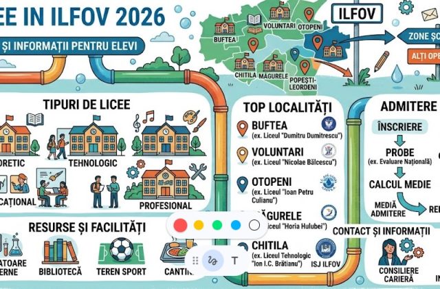 Licee in Ilfov 2026