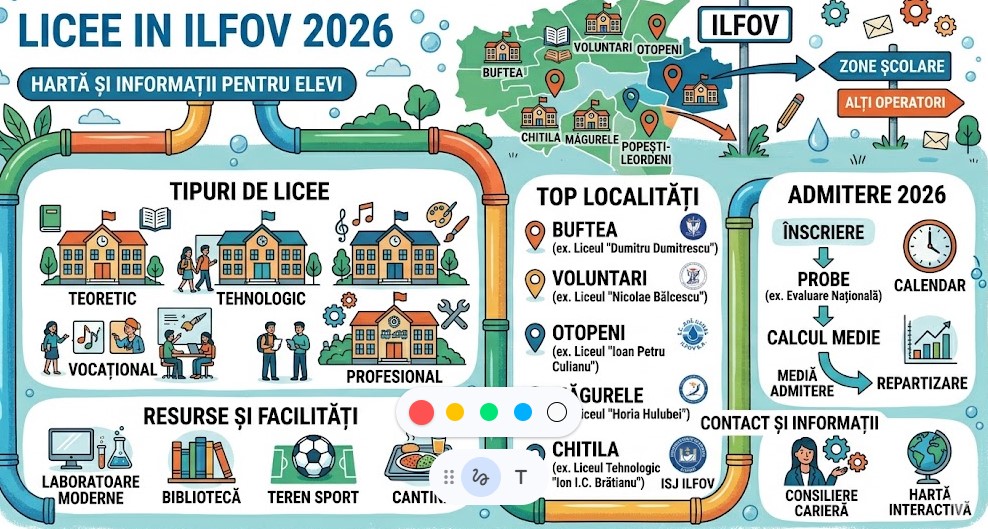 Licee in Ilfov 2026