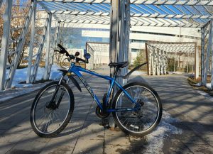 Mersul pe bicicletă pe traseele din Ilfov când se topește zăpada