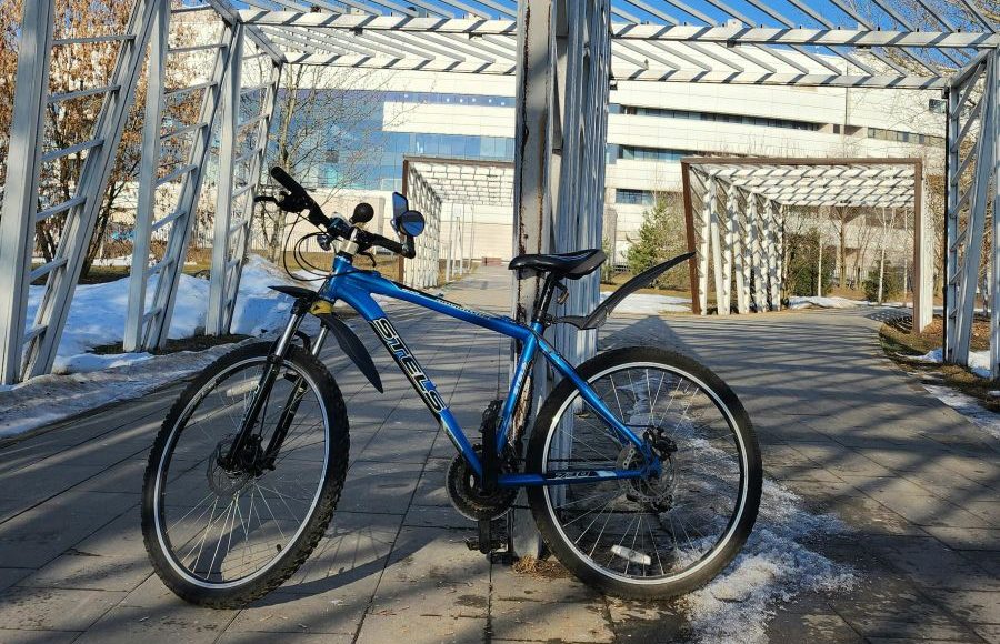 Mersul pe bicicletă pe traseele din Ilfov când se topește zăpada