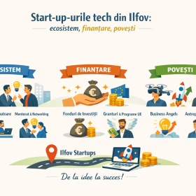 Start-up-urile tech din Ilfov - ecosistem, finanțare, povești