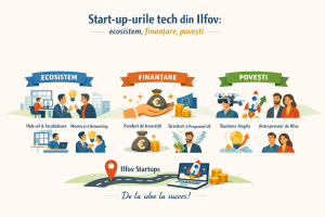 Start-up-urile tech din Ilfov - ecosistem, finanțare, povești
