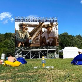 cinematograf in aer liber