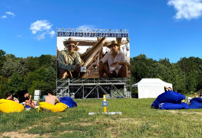 cinematograf in aer liber