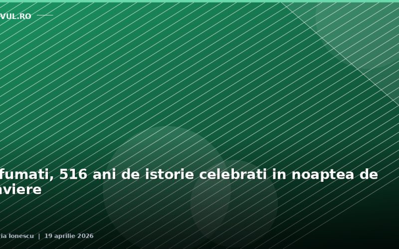 Afumați, 516 ani de istorie celebrați în noaptea de Înviere