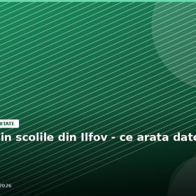 Bullying-ul în școlile din Ilfov — ce arată datele și ce fac școlile
