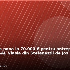 Finanțări de până la 70.000 € pentru antreprenori la întâlnirea GAL Vlăsia din Ștefăneștii de Jos