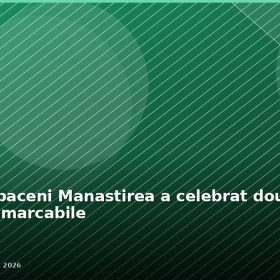 Parohia Copăceni Mănăstirea a celebrat două sfinte românce remarcabile