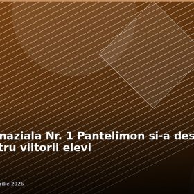 Școala Gimnazială Nr. 1 Pantelimon și-a deschis porțile pentru viitorii elevi