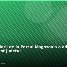 Târgul de Florii de la Parcul Mogoșoaia a adunat familii din tot județul