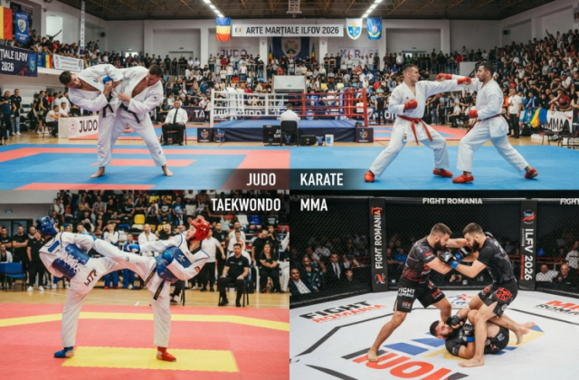 Arte marțiale în Ilfov 2026 - judo, karate, taekwondo, MMA