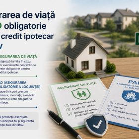 Asigurarea de viață și PAD obligatorie pentru credit ipotecar în Ilfov