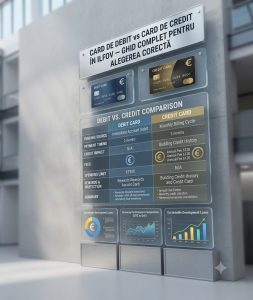 Card de debit vs card de credit în Ilfov - ghid complet pentru alegerea corectă
