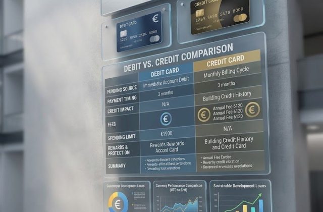 Card de debit vs card de credit în Ilfov - ghid complet pentru alegerea corectă