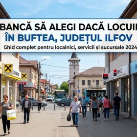 Ce bancă să alegi dacă locuiești în Buftea, județul Ilfovc