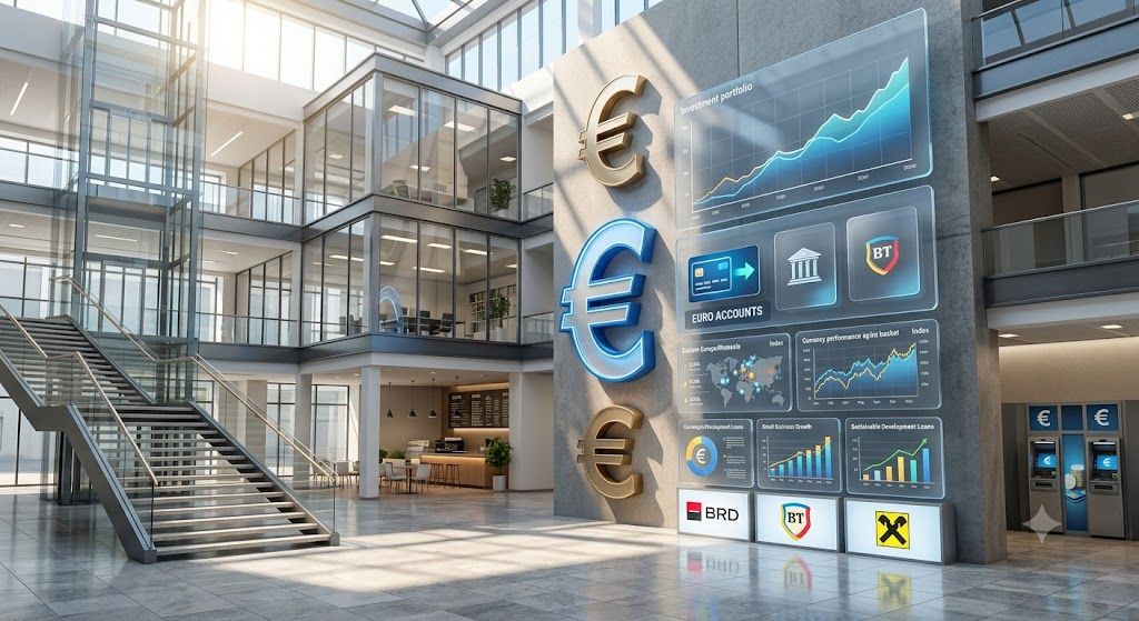 Cont în euro în Ilfov - la ce bănci, ce costuri și când ai nevoie de unul