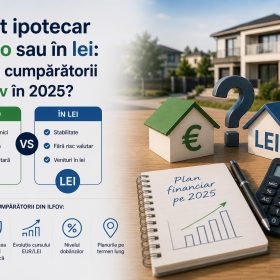 Credit ipotecar în euro sau în lei - ce aleg cumpărătorii din Ilfov în