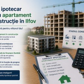 Credit ipotecar pentru apartament în construcție în Ilfov