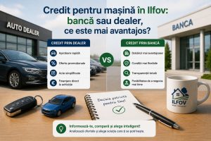 Credit pentru mașină în Ilfov - bancă sau dealer