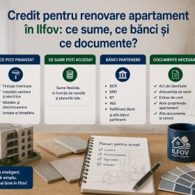 Credit pentru renovare apartament în Ilfov - ce sume, ce bănci și ce documente