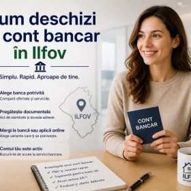 Cum deschizi un cont bancar în Ilfov