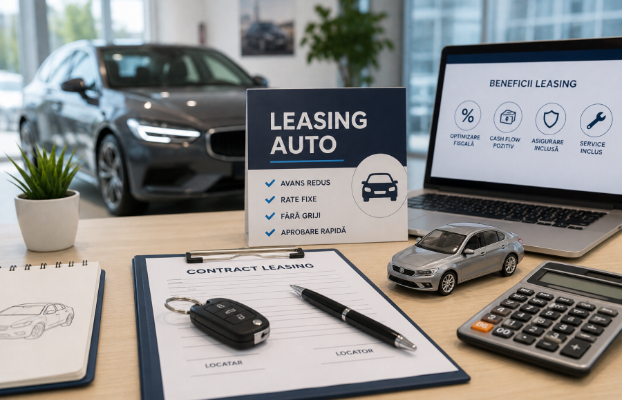 Leasing auto pentru firmă în Ilfov