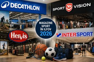 Magazine sport în Ilfov 2026 - Decathlon, Sport Vision, Hervis, Intersport